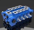 China HCD Multiple Directional Control Valve for John Deere Combine Rate Flow 55L/min factory